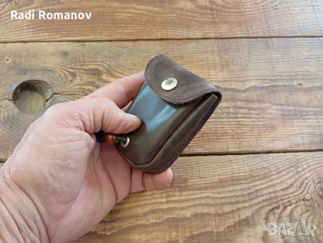 Кожено портмоне, кожен ключодържател , снимка 2 - Детски портмонета - 56268160