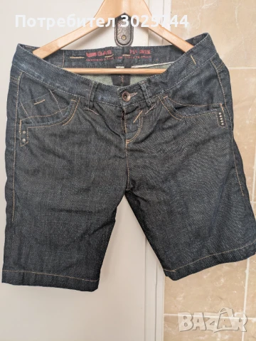 Мъжки къси дънки GAS, W28 (отговярят на W31-32) - НОВИ, снимка 1