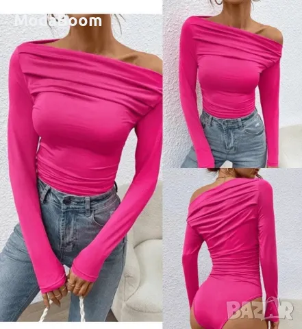 Дамско розово боди, снимка 2 - Корсети, бюстиета, топове - 48950531