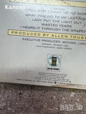 Грамофонна плоча - Joe Cocker - Luxury you can afford, снимка 4 - Грамофонни плочи - 52462676