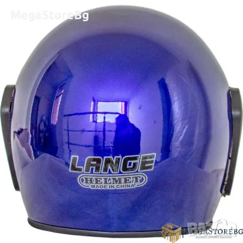 Каска за мотор скутер - 2415 - 4 Синьо, снимка 2 - Аксесоари и консумативи - 47787761