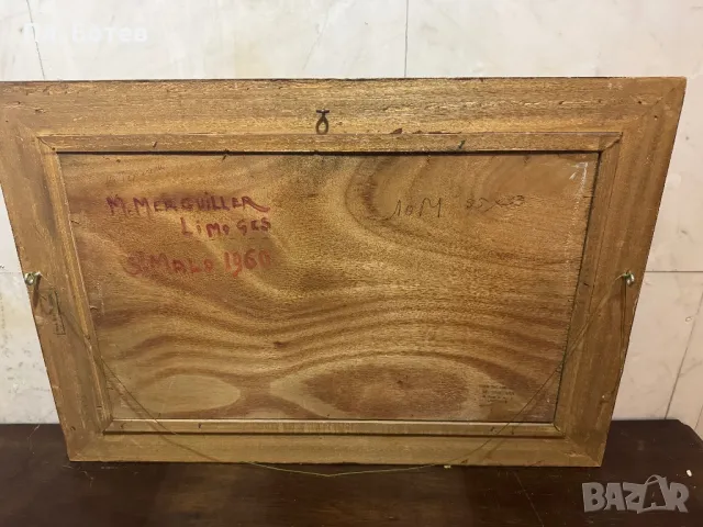 Стара маслена картина, снимка 5 - Картини - 48290737