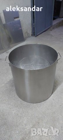Казан 100 литра +решетка+капак, снимка 4 - Съдове за готвене - 30275173