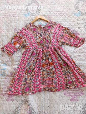  Shein шарена рокля , снимка 7 - Рокли - 50753804