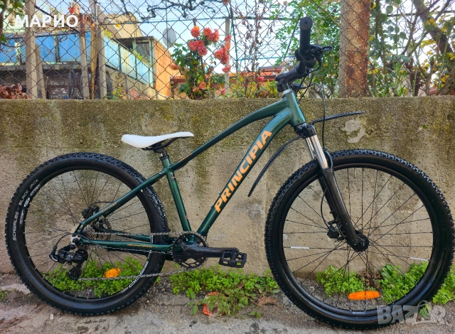 Алуминиев 27.5 цола XS размер 1x7 скорости Хидравлични дискови Princip