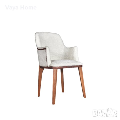  Трапезен стол, Cadena, Бял