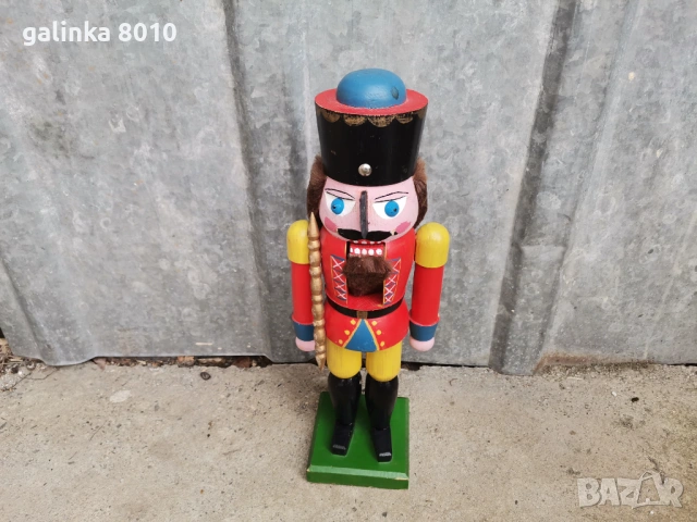 Стара Немска, дървена лешникотрошачка, снимка 2 - Антикварни и старинни предмети - 54087133