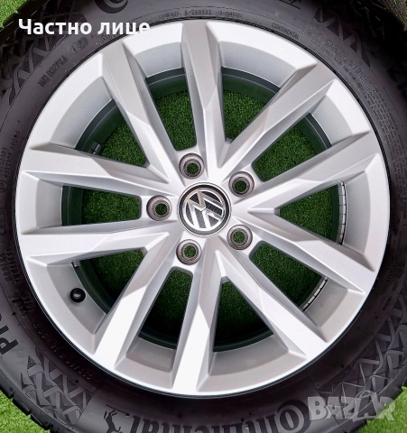Продавам 4бр оригинални 16-ки джанти за Фолксваген Пасат, Голф, Туран, Тигуан , снимка 5 - Гуми и джанти - 53949617