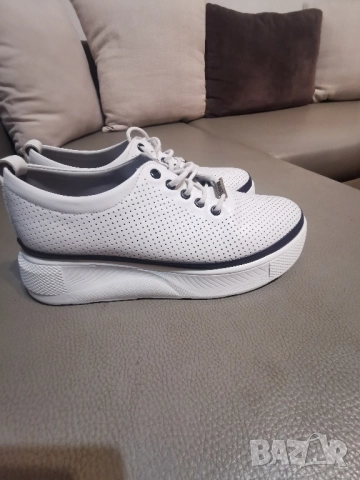 дамски кецове естествена кожа 38 номер , снимка 5 - Маратонки - 51573845