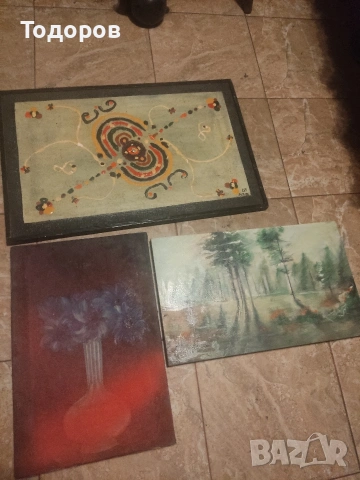 Стари картини масло на платно