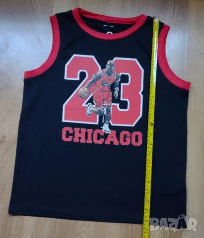NBA / Chicago Bulls #23 Michael Jordan - детски баскетболен потник, снимка 6 - Детски тениски и потници - 47822239