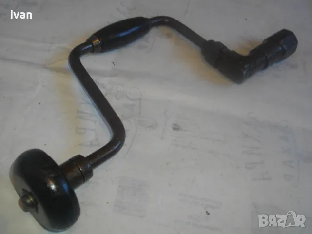 НЕМСКИ ФРГ РЪЧНА БОРМАШИНА ДРЕЛКА МАТКАП С РЕВЕРС СТАРО КАЧЕСТВО ОТЛИЧНА ЗАХВАТ 13мм , снимка 9 - Бормашини - 48397079