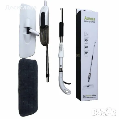 Почистващ и дезинфекциращ плосък спрей моп, снимка 2 - Мопове, кофи, четки и метли - 49156367