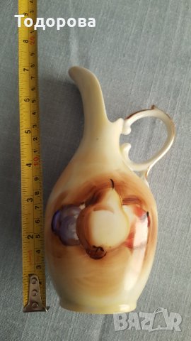 Порцеланова вазичка, снимка 5 - Антикварни и старинни предмети - 31867830