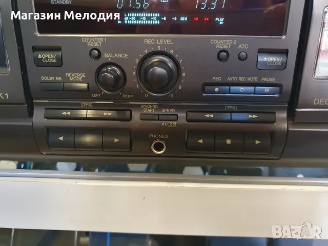 Касетен дек Technics RS-TR474 В отлично техническо и визуално състояние., снимка 6 - Декове - 49101599