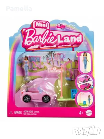 Комплект за игра Barbie Mini BarbieLand, снимка 4 - Кукли - 48632623