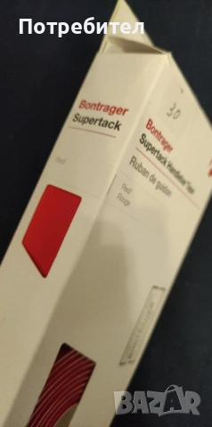 Червен гюделин Bontrager Supertack за шосеен велосипед , снимка 3 - Аксесоари за велосипеди - 52512255