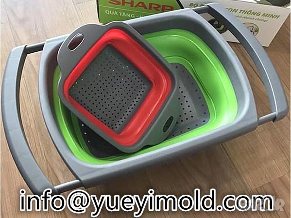 кошница за измиване и изцеждане на плодове и зеленчуци