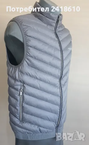 Armani Exchange A/X Down Vest Mens Size M НОВО ! ОРИГИНАЛ ! Мъжки Пухен Елек! , снимка 16 - Якета - 55741455