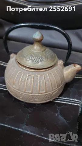 Чайник , снимка 2 - Антикварни и старинни предмети - 50336571