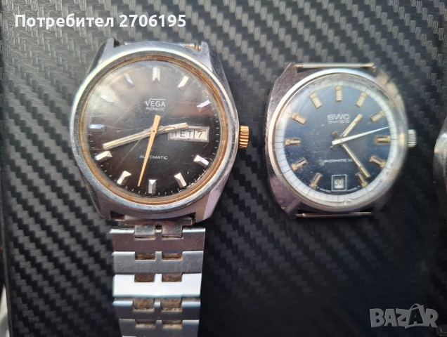 Винтидж механични и автоматични часовници, снимка 4 - Мъжки - 54360138
