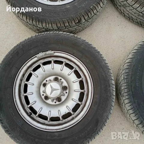 Комплект джанти за Mercedes Barock  14 цола 6,5 J, снимка 4 - Гуми и джанти - 55792574