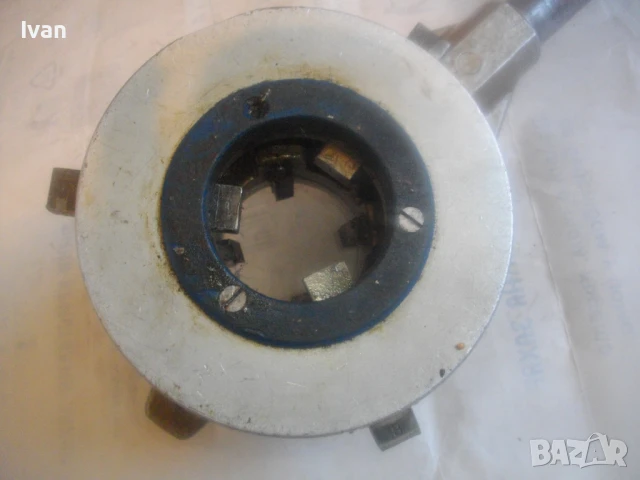 JOPAL 2 ЧЕХОСЛОВАШКА ВИНТОНАРЕЗКА С ПОСТАВЕНИ РЕЗБОНАРЕЗНИ НОЖОВЕ РАЗМЕР 1/2"-3/4" ЗА РЕЗБИ НА ТРЪБИ, снимка 18 - Други инструменти - 51108329