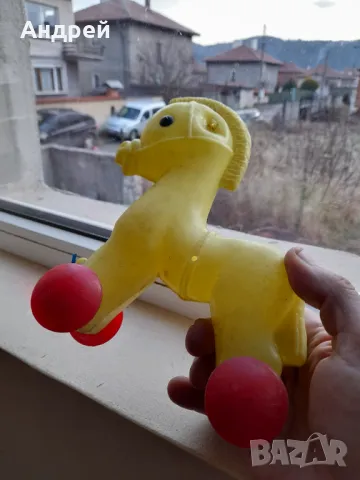 Стара играчка Конче #3, снимка 5 - Други ценни предмети - 48982069