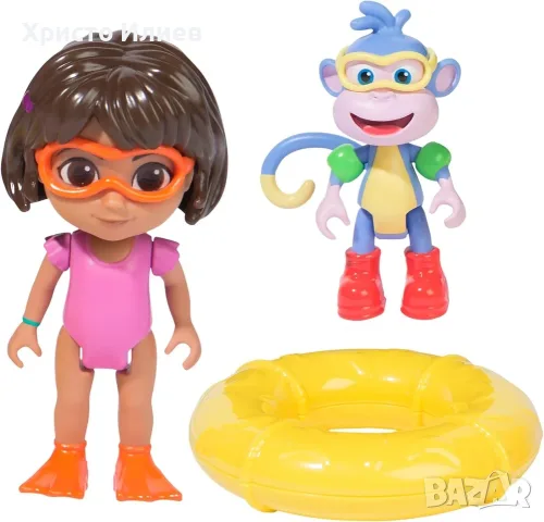 Фигурки Дора и Бутс Spin Master Dora The Explorer Дора и Ботичко, снимка 4 - Фигурки - 55986270