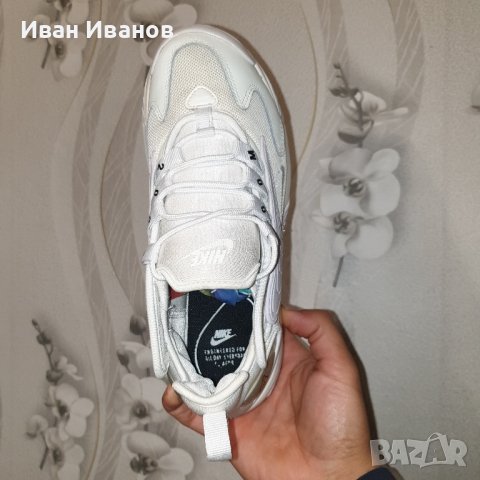 маратонки Nike Zoom 2K White Silver 2021 номер 37,5-38 , снимка 12 - Маратонки - 40854968