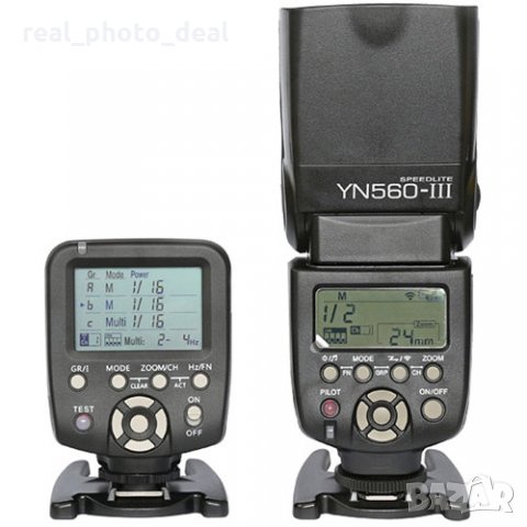 Предавател YN560-TX (за YN-560 III, YN-560 IV и YN-660) - чисто нов, снимка 4 - Светкавици, студийно осветление - 30675200