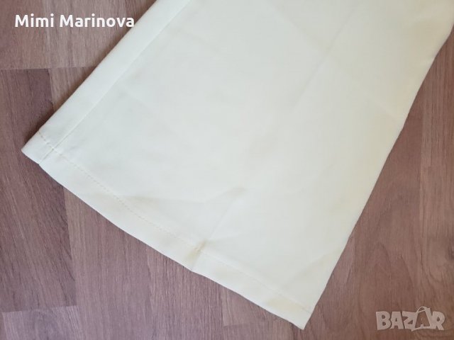 Патешко жълт чарлстон , снимка 6 - Панталони - 26953347