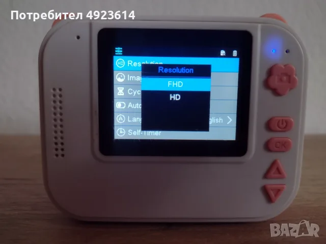 Детска камера за моменти снимките 8mpx, снимка 7 - Фотоапарати - 56060724