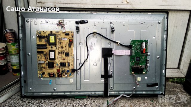 TELEFUNKEN T39FX182DLBP със счупена матрица ,17MB82S ,17IPS20 ,VES390UNDA-01 ,T390HVN04.0 CTRL BD, снимка 4 - Части и Платки - 34104203