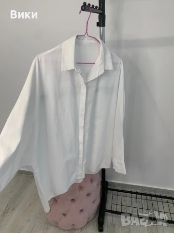 Дамска риза овърсайз наметка 