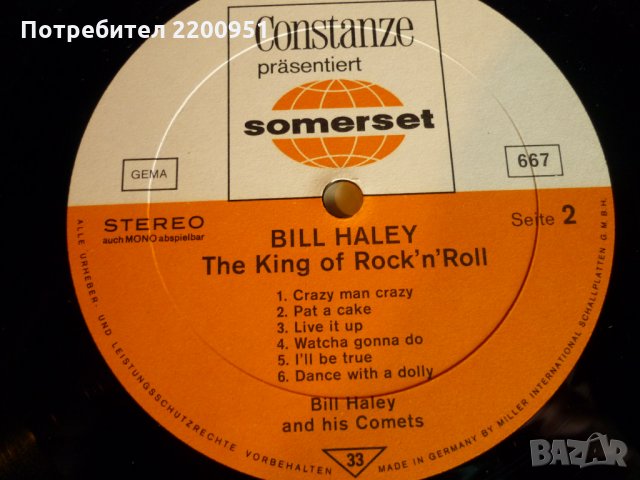 BILL HALEY, снимка 6 - Грамофонни плочи - 34202925