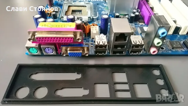 Дънна платка Asrock 775i65GV(rev 1.05), Socket LGA 775, снимка 4 - Дънни платки - 48518901
