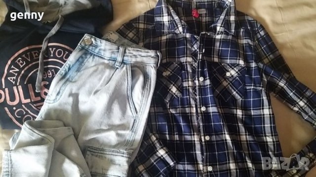 Сет:,H&M риза, горнище Pull&Bear  ..., снимка 1