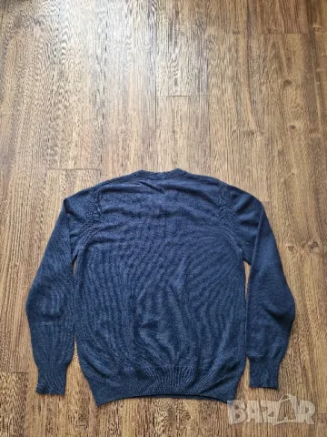 Страхотен мъжки пуловер FRED PERRY  размер L, снимка 8 - Пуловери - 48061274