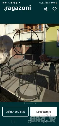 Кресла от ковано желязо, снимка 6 - Градински мебели, декорация  - 33075472