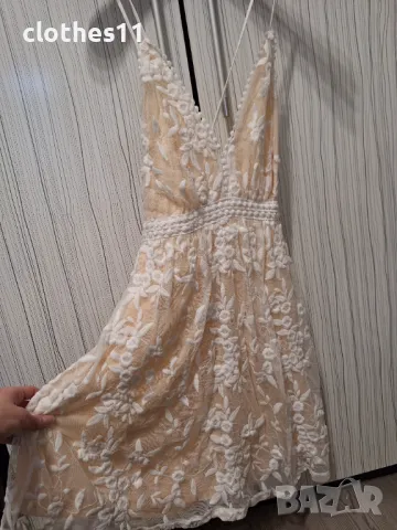 Рокля с дантела, снимка 6 - Рокли - 49317701