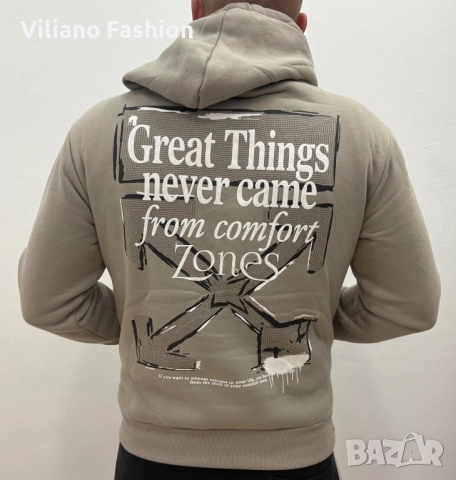 Мъжки суичър Great Things, снимка 9 - Спортни дрехи, екипи - 52255537