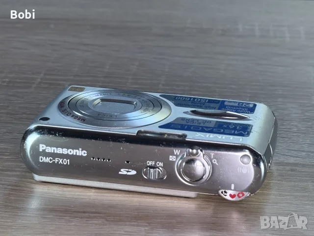 Panasonic LUMIX DMC-FX01 Y2K, снимка 10 - Фотоапарати - 55886206