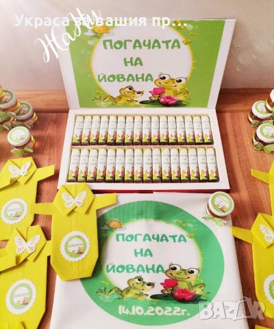 Бонбони с дизайн по поръчка за почерпка на гостите на празник , снимка 7 - Други - 39521853