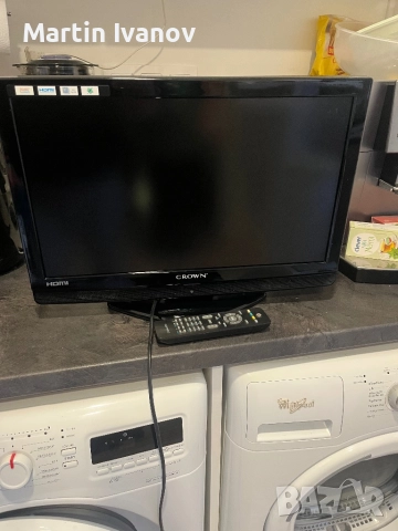 Телевизор Crown LCD 22875 HDMI, снимка 7 - Телевизори - 52791728