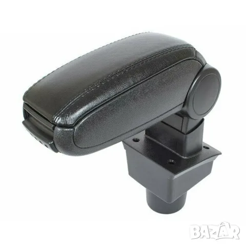 Подлакътник за VW Passat B6 2005-2010 от черна кожа
