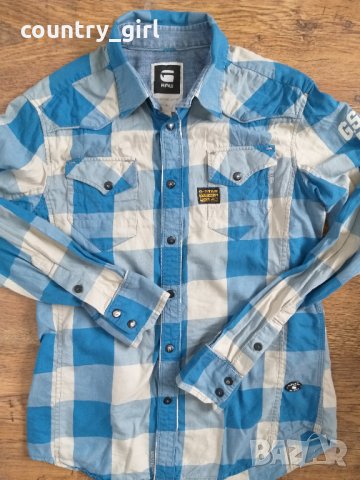 g-star stockton piping tetris shirt - страхотна мъжка риза, снимка 6 - Ризи - 29257791