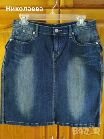 Къси поли- деним- 2 бр , снимка 3 - Поли - 24945901