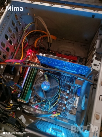 Дъно за компютър с процесор Intel i7 860 4 физически ядра 8 логически и 4 по 2Gb.Ram , снимка 3 - Процесори - 51490134