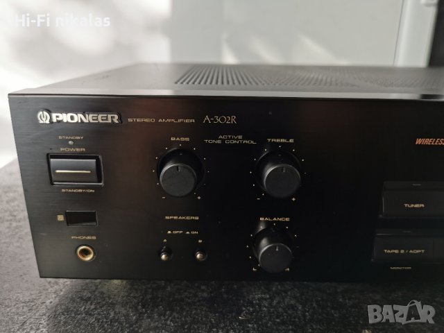 Стерео усилвател PIONEER A-302R, снимка 4 - Ресийвъри, усилватели, смесителни пултове - 42496943